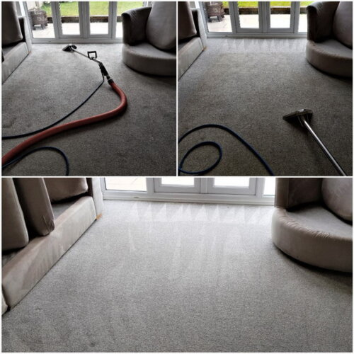 Steam cleaning carpets in Newton Le Willows